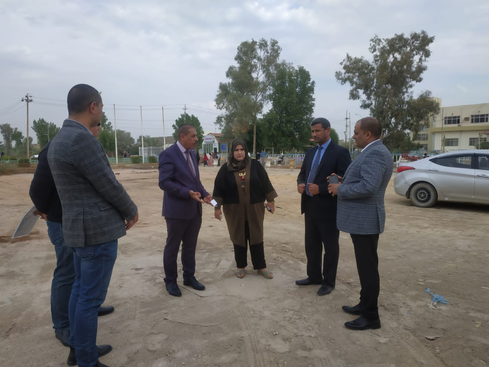 جولة تفقدية في كلية الإدارة والاقتصاد