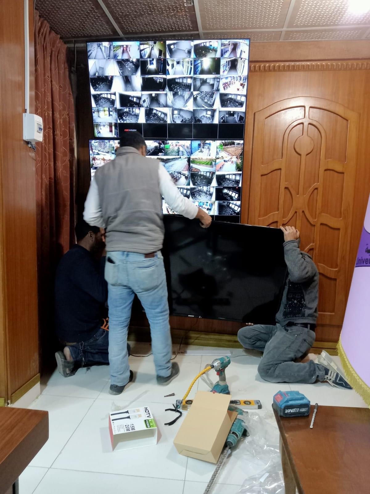 كلية الإدارة والاقتصاد تدشن الوجبة الثانية من منظومة كاميرات مراقبة