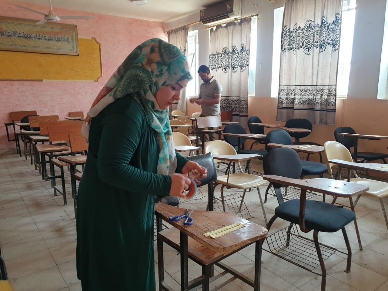 كلية الإدارة والاقتصاد جامعة القادسية تستكمل استعداداتها تحضيرا لأداء الامتحان الفصلي لطلبة الدراسات الأولية.